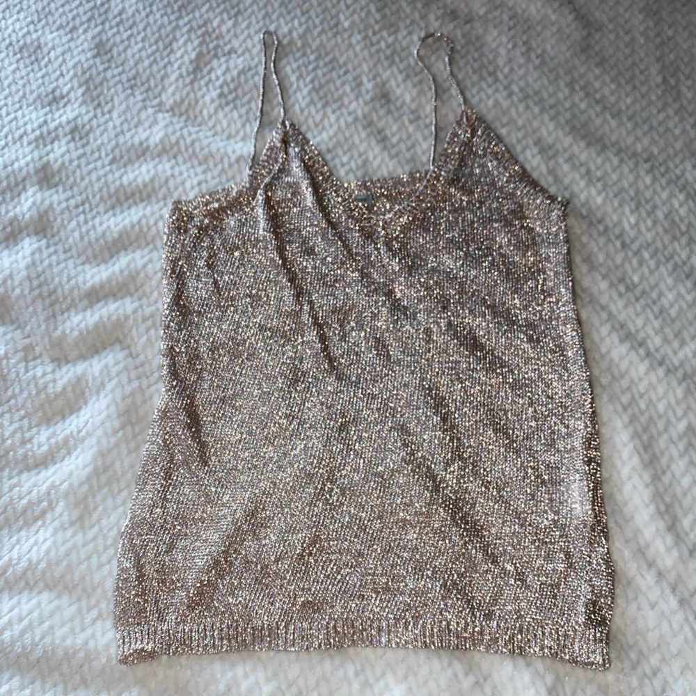 Gold chain top - Charlotte Russe